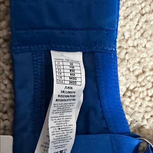 Intimissimi Balconette Sofia Sweet Escape - Blue - Size 34DD - New With Tags NWT - Picture 10 of 11
